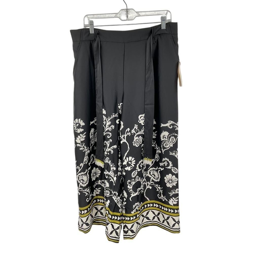 Eliane Rose‎ Floral Print Wide Leg Pants size XL #1160